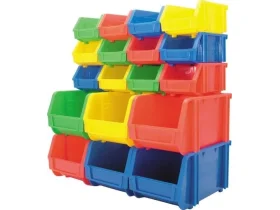 Pořadač plastový žlutý 130x85x53mm MATLOCK