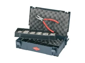Knipex Souprava kabelových koncovek s kleštěmi 145 mm v boxu
