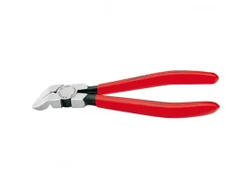 Štípací boční kleště na plasty Knipex 160 mm (zahnuté)