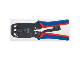 Kleště lisovací na kab.konektory RJ10, RJ11, RJ12, RJ45 krimpovací KNIPEX