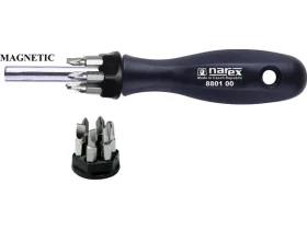 Šroubovák magnetický s nástavci Narex