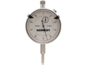 Úchylkoměr číselníkový pr. 58mm, 10mm x 0-100 x 0,01mm Kennedy s plunžrem