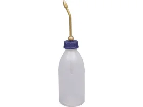 láhev dávkovací s mosazným nástavcem 125ml