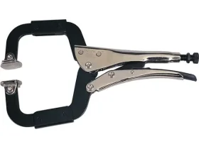 0-125mm LOCKING C-CLAMP WITH SWIVEL TIPS