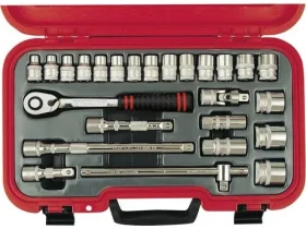 M25M - Sada 25 ks: Hlavice metrické - 1/2"
