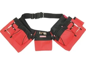 DOUBLE NAIL BAG & COMBI POLYESTER TOOL POUCH