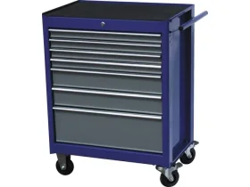 7 DRAWER CABINET BLUE/GREY