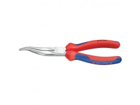 Kleště pro mechaniky chrom zahnuté 200 mm Knipex