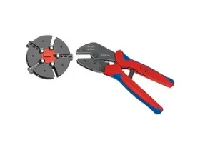 kleště lisovací s výměnným zásobníkem KNIPEX Multi Crimp
