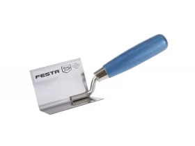 Lžíce zednická 80x60x60 mm koutová vyhlazovací nerez FESTA