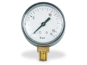 Manometr O 50 mm - 1/4" (boční vývod)