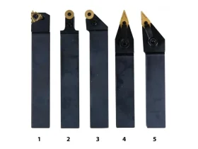 Soustružnické nože HM 20 mm, sada - 5 ks 25233