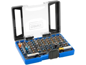 sada bitů SUPER LOCK vč. držáku bitů SLIM-QUICK pr.magnetických nástavců SUPER LOCK 65dílná; 65-Bit Box SUPER LOCK