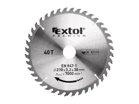 Kotouč pilový s SK plátky 115x1,3x22,2mm 40T EXTOL PREMIUM