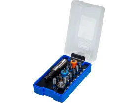 sada bitů SUPER LOCK vč. držáku bitů SLIM pr.magnetických nástavců SUPER LOCK 18dílná; 18-Bit Box SUPER LOCK