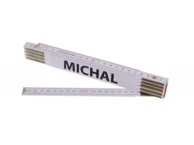 Skládací 2m MICHAL (PROFI,bílý,dřevo)