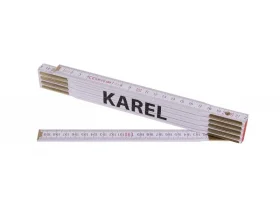Skládací 2m KAREL (PROFI,bílý,dřevo)