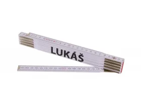 Skládací 2m LUKÁŠ (PROFI,bílý,dřevo)