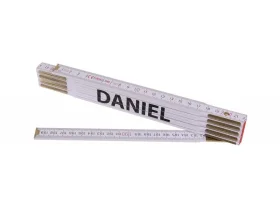Skládací 2m DANIEL (PROFI,bílý,dřevo)