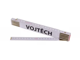 Skládací 2m VOJTĚCH (PROFI,bílý,dřevo)