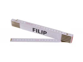 Skládací 2m FILIP (PROFI,bílý,dřevo)