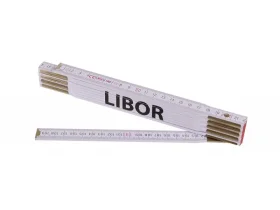 Skládací 2m LIBOR (PROFI,bílý,dřevo)