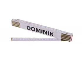 Skládací 2m DOMINIK (PROFI,bílý,dřevo)