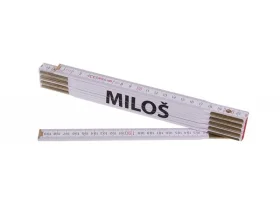 Skládací 2m MILOŠ (PROFI,bílý,dřevo)