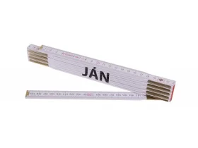 Skládací 2m JÁN (PROFI,bílý,dřevo)