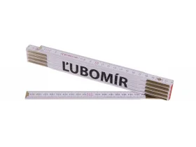Skládací 2m ĹUBOMÍR (PROFI,bílý,dřevo)