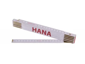 Skládací 2m HANA (PROFI,bílý,dřevo)