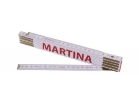 Skládací 2m MARTINA (PROFI,bílý,dřevo)