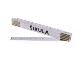 Skládací 2m ŠIKULA (PROFI,bílý,dřevo)