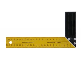 Úhelník 250mm žlutý