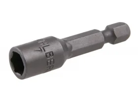 Adaptér 1/4" 6hran 7mm 5ks