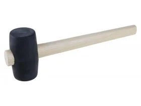 Gumová palice 55mm,31cm dřevo