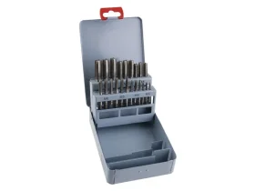 Závitníky 21ks,plech,M3,4,5,6,8,10,12