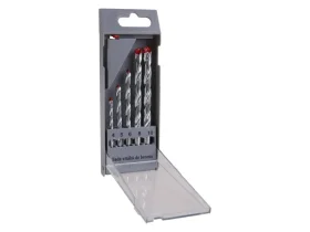 Sada 5ks vrtáků zdivo, beton 4-10mm,PVC