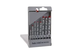 Sada 8ks vrtáků zdivo, beton 3-10mm,PVC