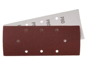 Brus.papír 93x230mm,P80,8otvorů B/D 5ks