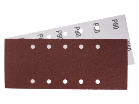 Brus.papír 115x280mm,P80,10otvorů 5ks