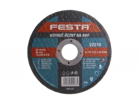 Kotouč řezný kov 115x2.5x22.2 FESTA