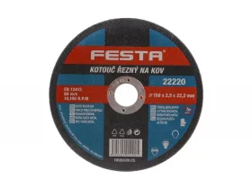Kotouč řezný kov 150x2.5x22.2 FESTA