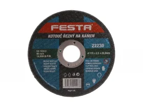 Kotouč řezný kámen 115x2.5x22.2 FESTA