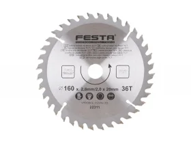 Pilový kot.do dřeva TCT 160mm/2.8/20/36