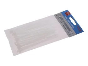 Vázací pásky 120x2.5mm 50ks bílá