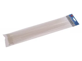 Vázací pásky 400x4.8mm 50ks bílá