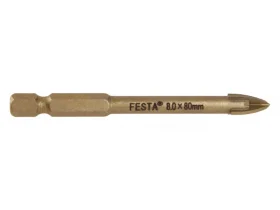Vrták FESTA 8 mm na sklo,keramiku,dlažbu