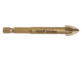Vrták FESTA 12mm na sklo,keramiku,dlažbu