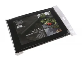 Netkaná textílie 1.6x5M černá 50g/m2